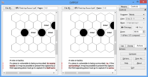 DiffPDF のサムネイル