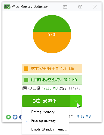 最適化方法の選択