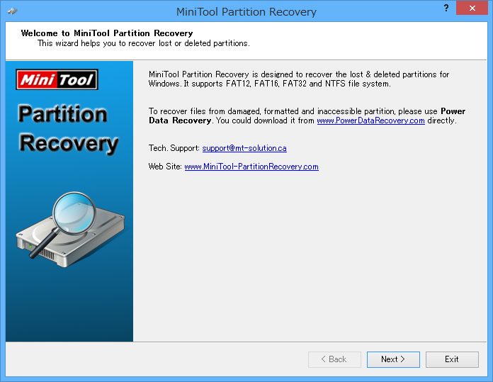 Minitool Partition Recoveryの評価 使い方 フリーソフト100