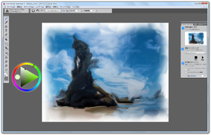 Corel Painter Essentials のスクリーンショット