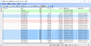 Folderdiffの評価 使い方 フリーソフト100