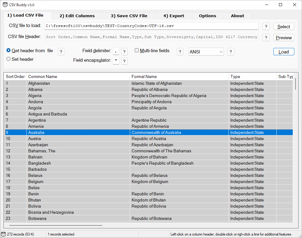 Csv Buddyの評価 使い方 フリーソフト100