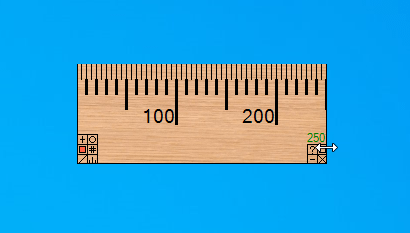 A Ruler For Windowsの評価 使い方 フリーソフト100