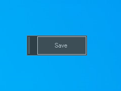 「Save」ボタンが作成された