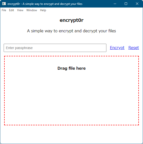 Encrypt（暗号化）