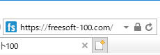 IE の南京錠アイコン